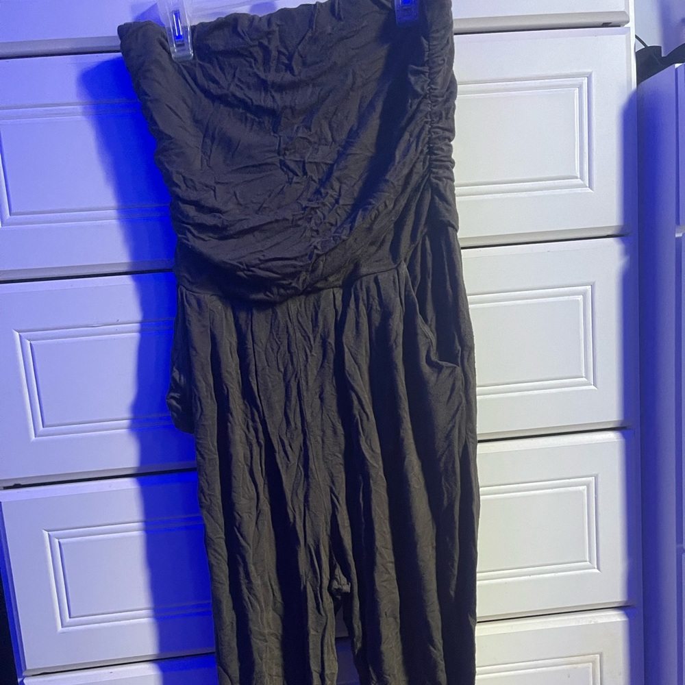 Olive Green Jumpsuit/Romper